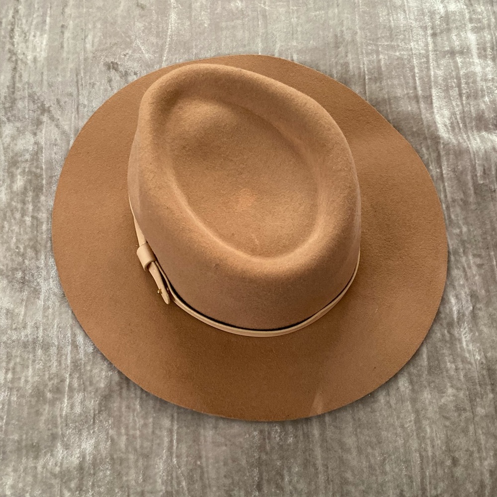 H&M Wool blend fedora in camel